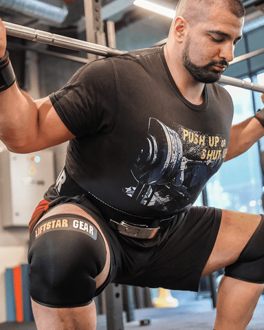 Strength Of Black Knee Sleeve / Dirseklik